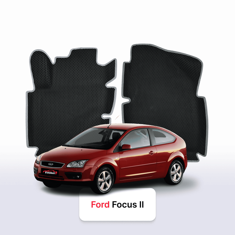 Fußmatten EVA für Ford Focus(MK2) 2 gen 2004-2011 jahr SCHÄGHECK 3 türer