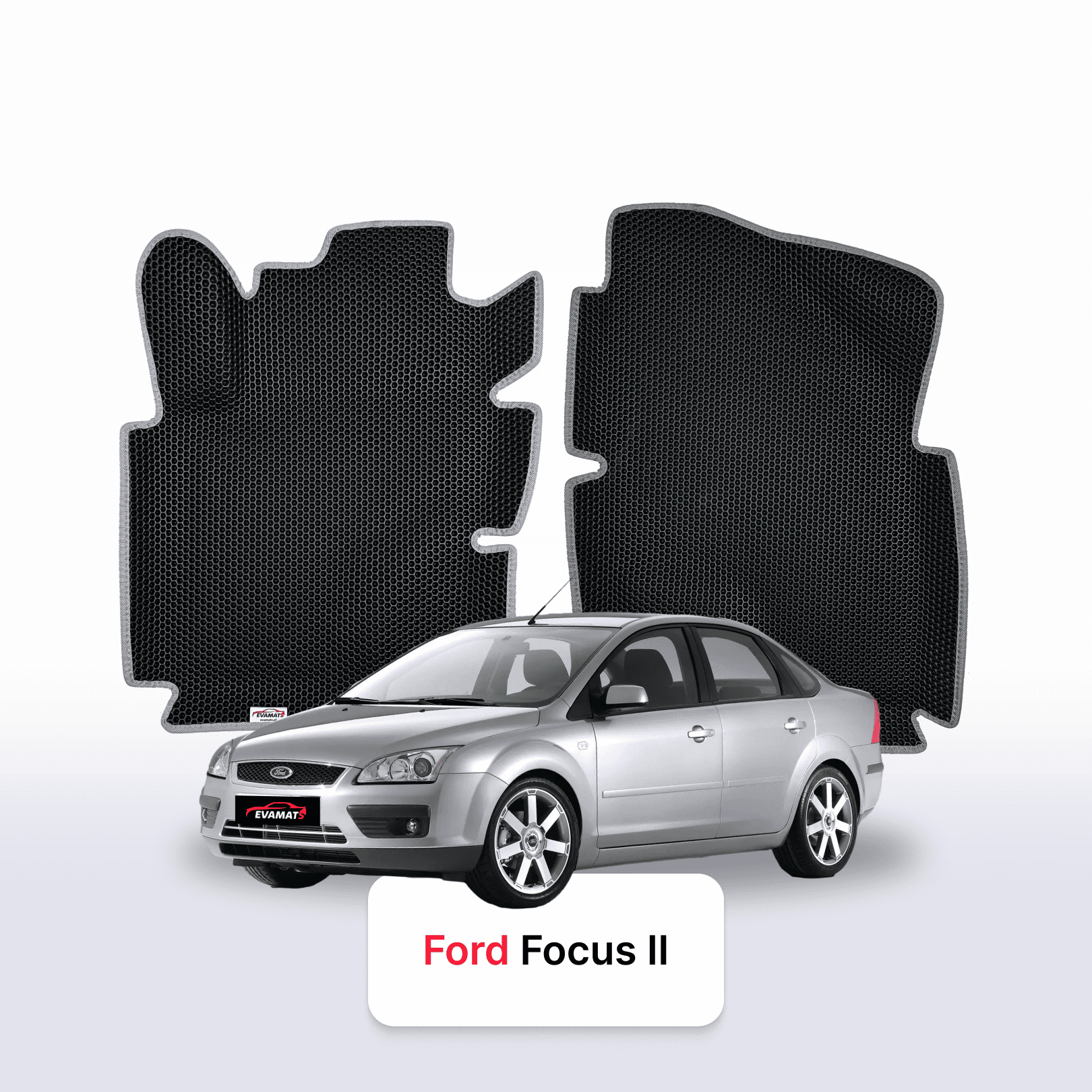 Fußmatten EVA für Ford Focus(MK2) 2 gen 2004-2011 jahr LIMOUSINE