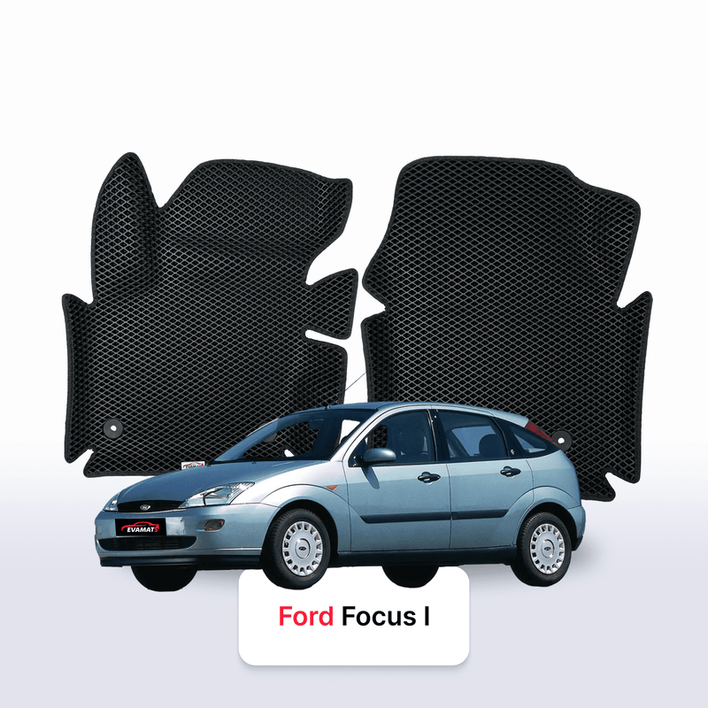 Fußmatten EVA für Ford Focus(MK1) 1 gen 1998-2004 jahr SCHÄGHECK 5 türer