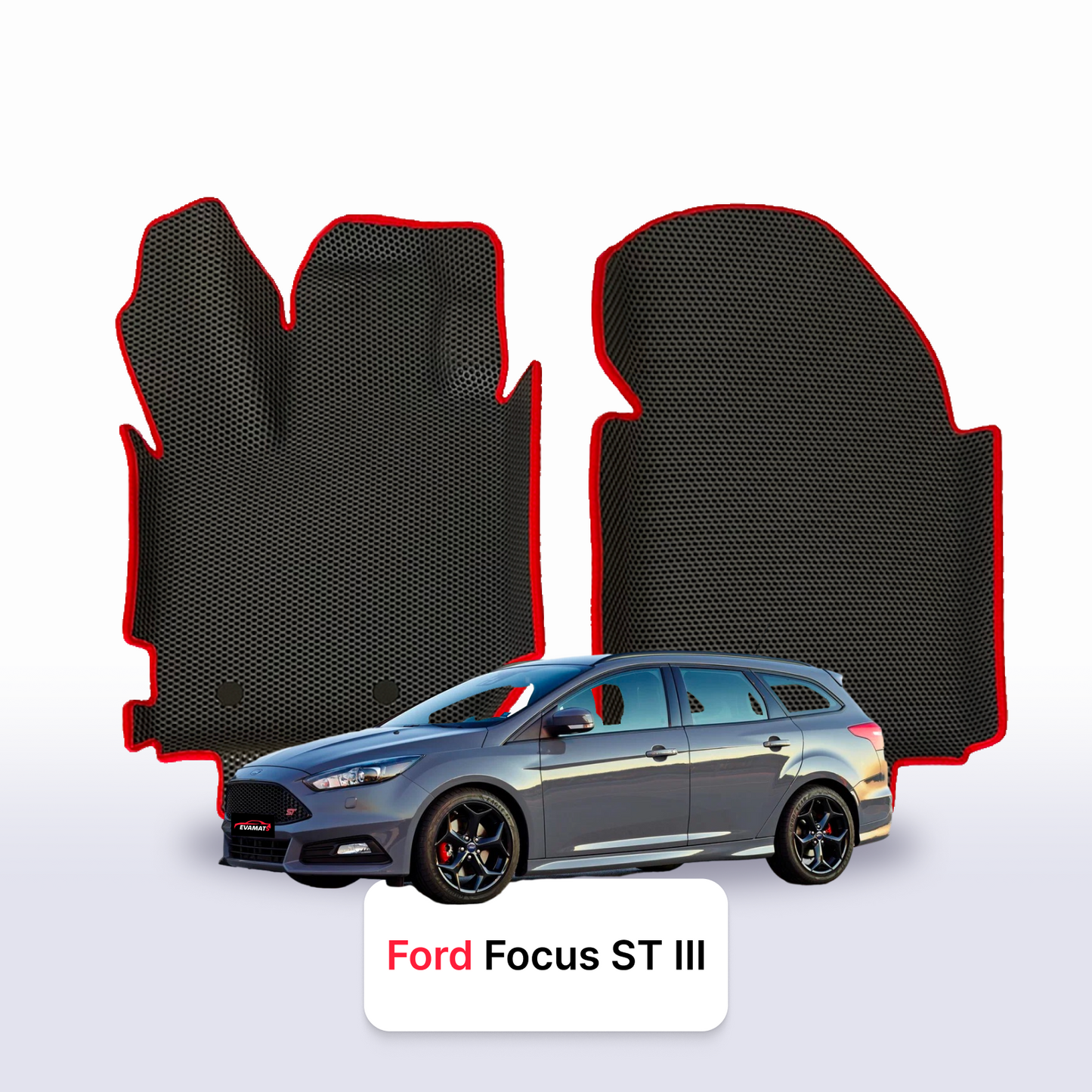 Fußmatten EVA für Ford Focus ST(MK3) 3 gen 2012-2018 jahr KOMBI