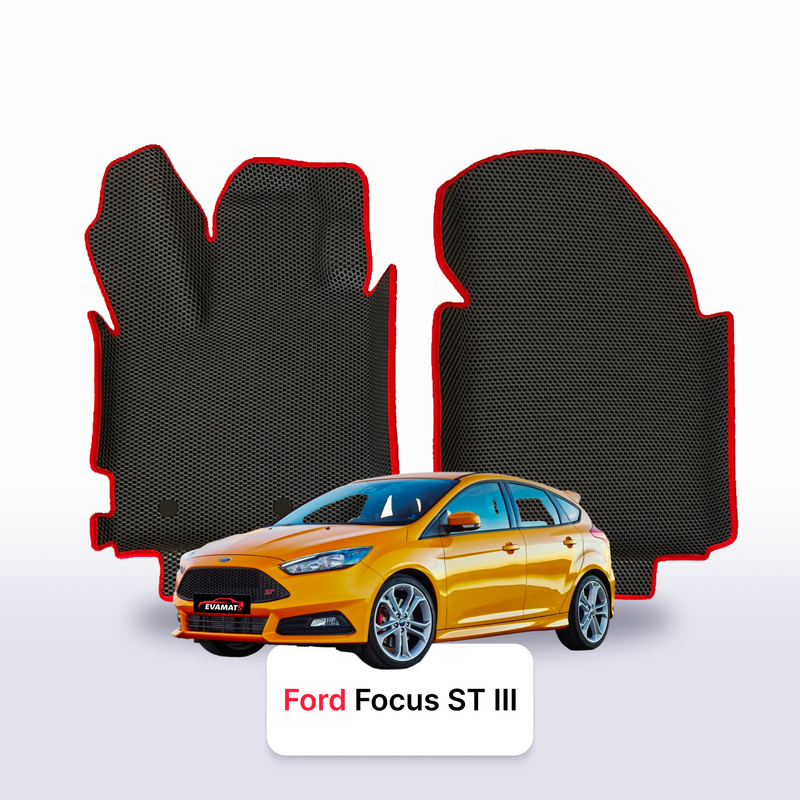 Fußmatten EVA für Ford Focus ST(MK3) 3 gen 2012-2018 jahr SCHÄGHECK 5 türer