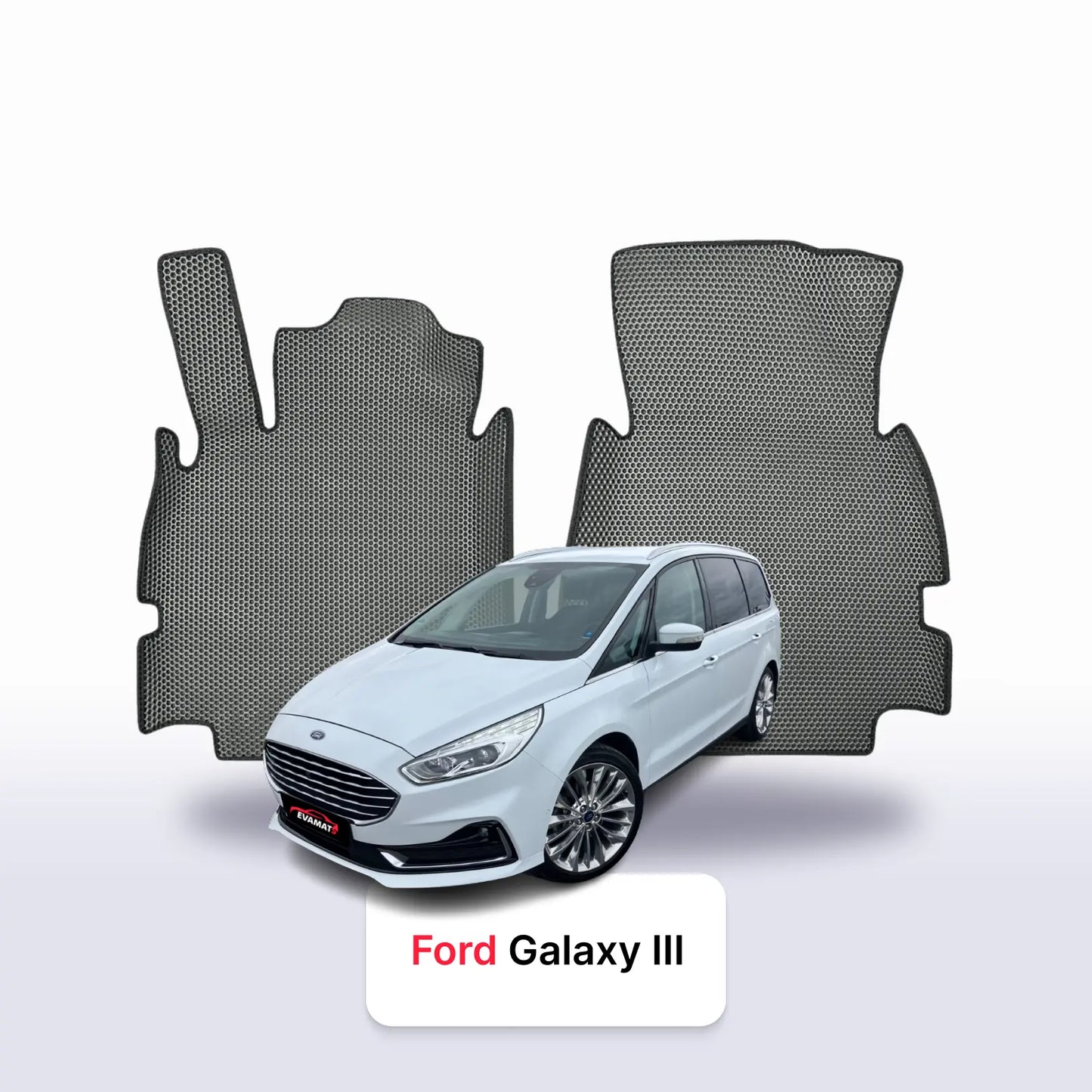 Fußmatten EVA für Ford Galaxy 3 gen 2015-2023 jahr MINIVAN 5 sitzer