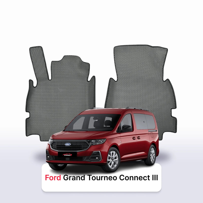 Fußmatten EVA für Ford Grand Tourneo Connect 3 gen 2021-2027 jahr Minivan 5 sitzer