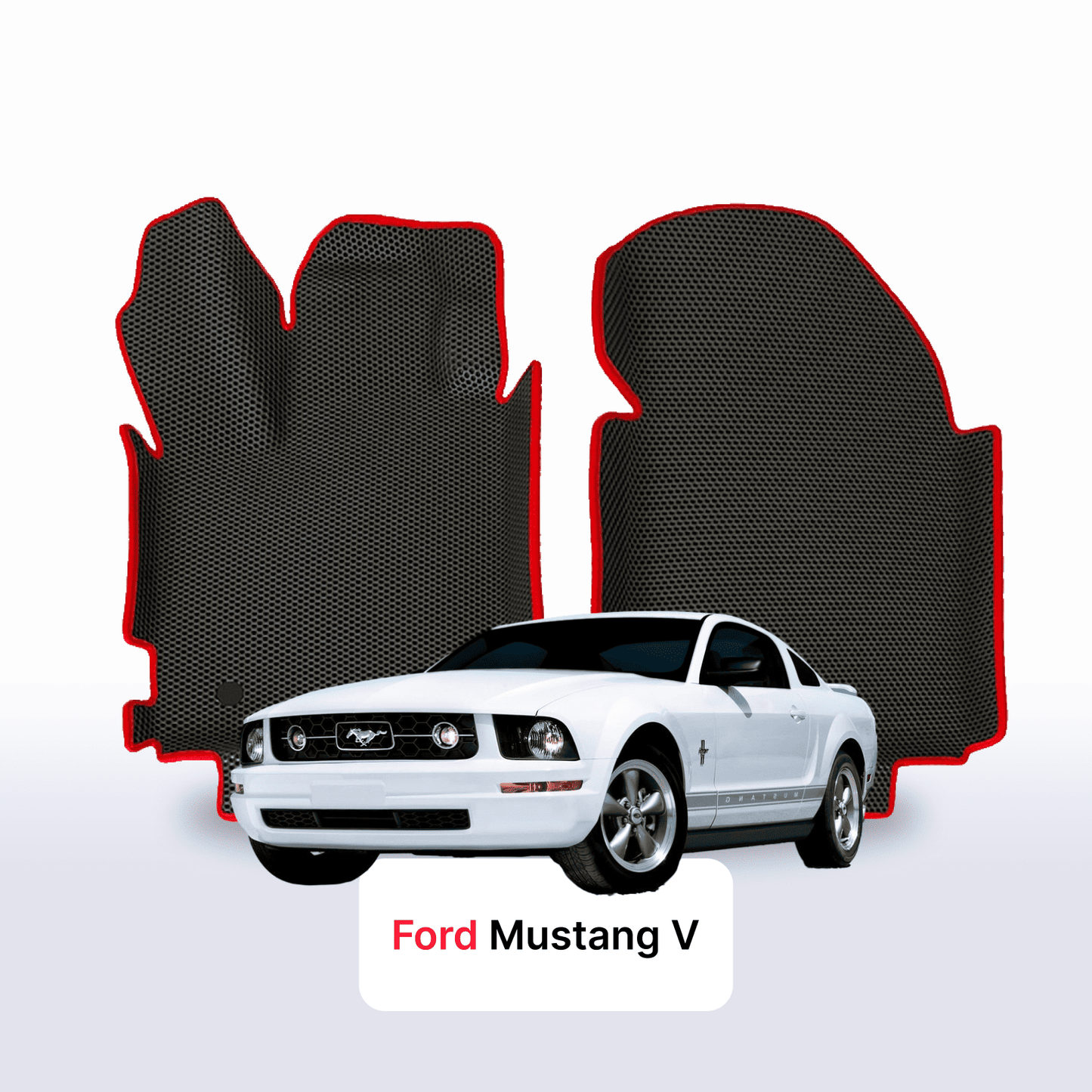 Fußmatten EVA für Ford Mustang 5 gen 2004-2014 jahr COUPE