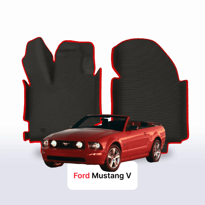 Fußmatten EVA für Ford Mustang 5 gen 2004-2014 jahr CABRIO