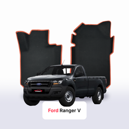 Fußmatten EVA für Ford Ranger 5 gen 2011-2022 jahr PICK-UP einzelkabine