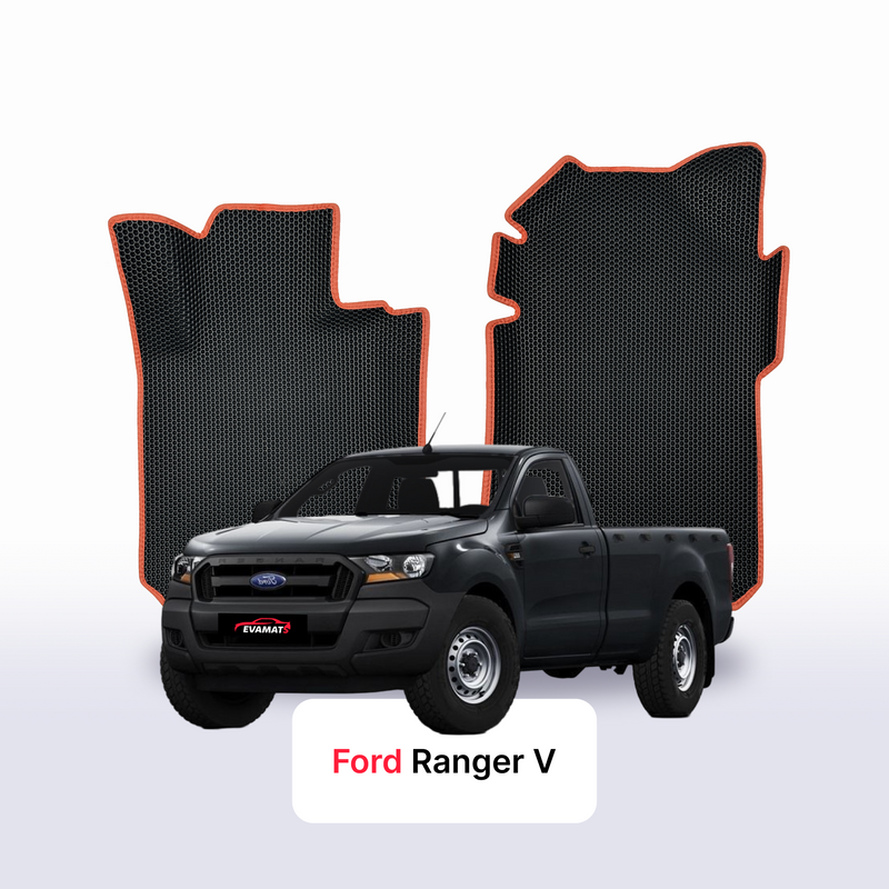Fußmatten EVA für Ford Ranger 5 gen 2011-2022 jahr PICK-UP einzelkabine