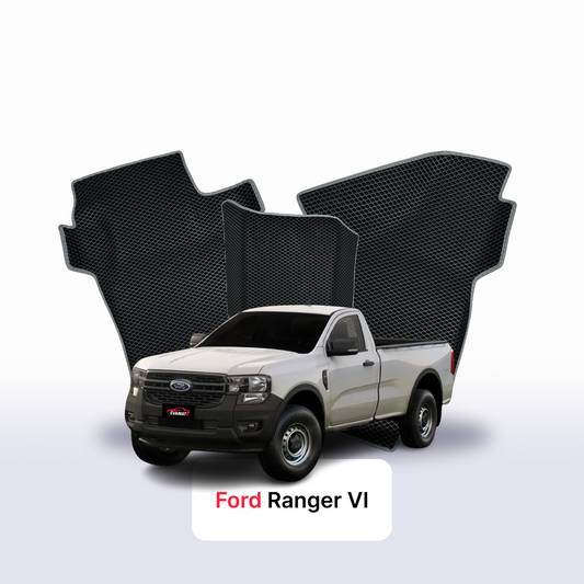 Fußmatten EVA für Ford Ranger 6 gen 2022-2028 jahr PICK-UP einzelkabine