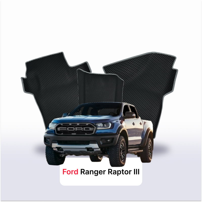 Fußmatten EVA für Ford Ranger Raptor 5 gen 2019-2023 jahr PICK-UP doppelkabine