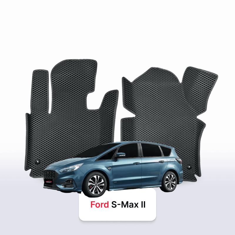 Fußmatten EVA für Ford S-MAX(MK2) 2 gen 2015-2023 jahr MINIVAN 7 sitzer