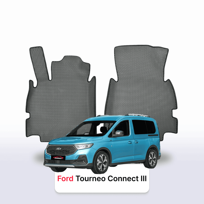 Fußmatten EVA für Ford Tourneo Connect 3 gen 2021-2028 jahr MINIVAN 5 sitzer