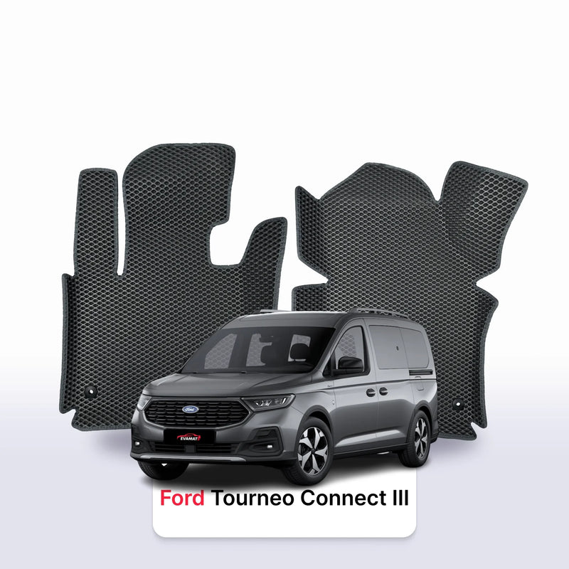 Fußmatten EVA für Ford Tourneo Connect 3 gen 2021-2027 jahr MINIVAN 7 sitzer