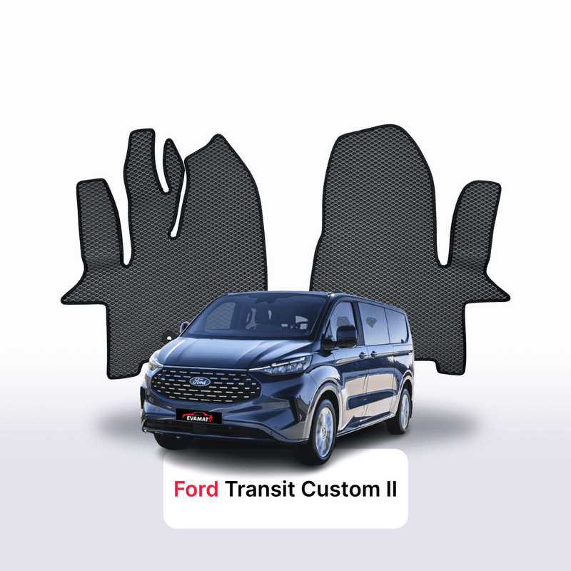 Fußmatten EVA für Ford Transit Custom 2 gen 2023-2028 Jahr BUS