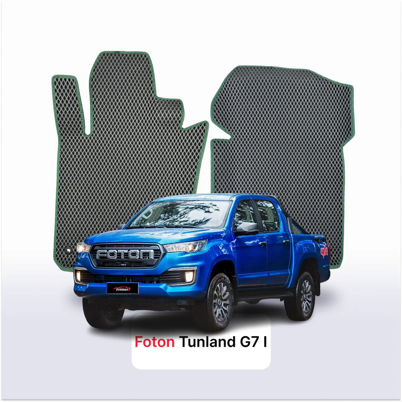 Fußmatten EVA für Foton Tunland G7 1 gen 2019-2027 jahr Pick-Up  doppelkabine