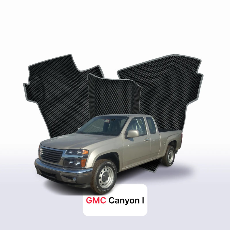 Fußmatten EVA für GMC Canyon 1 gen 2004-2012 jahr PICK-UP extrakabine