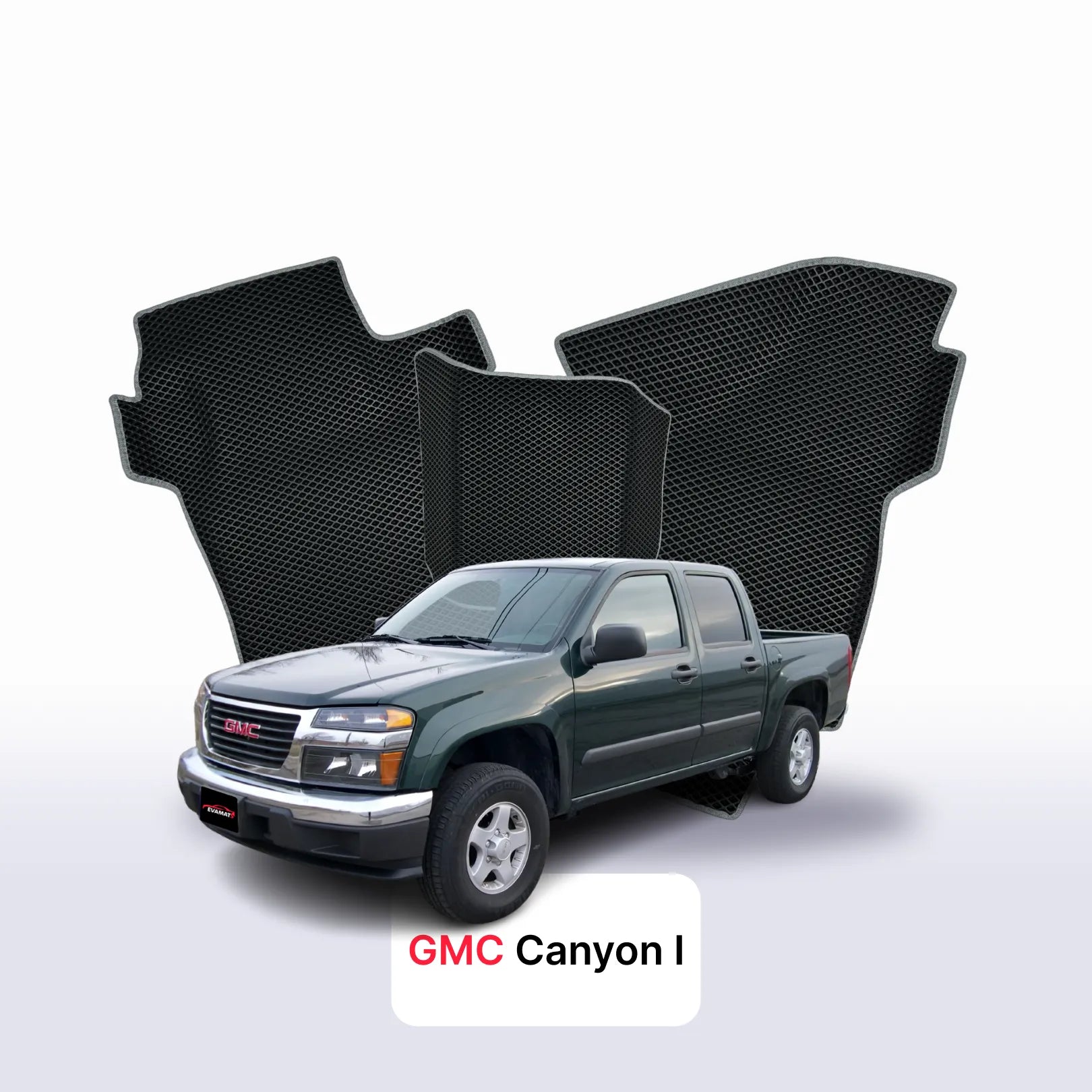 Fußmatten EVA für GMC Canyon 1 gen 2004-2012 jahr Pick-Up doppelkabine