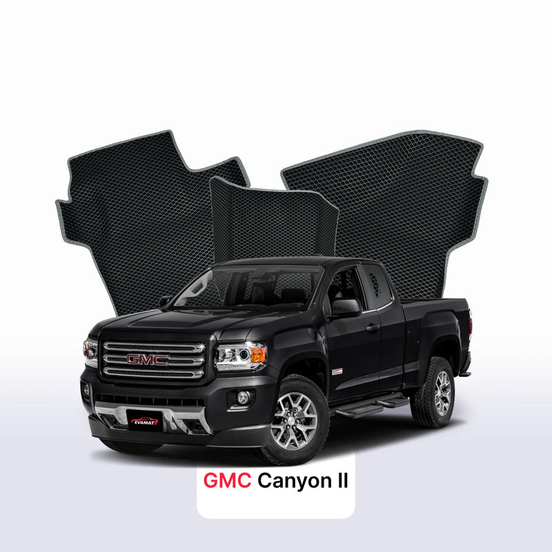 Fußmatten EVA für GMC Canyon 2 gen 2014-2023 jahr Pick-Up extrakabine