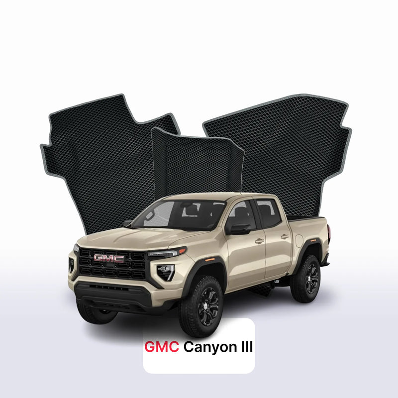 Fußmatten EVA für GMC Canyon 3 gen 2024-2030 jahr PICK-UP doppelkabine