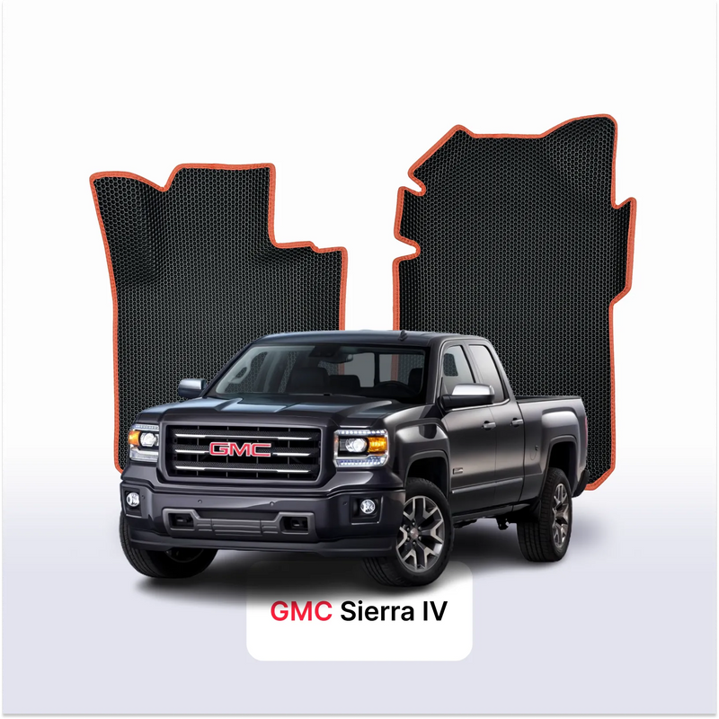 Fußmatten EVA für GMC Sierra 4 gen 2013-2019 jahr Pick-Up doppelkabine