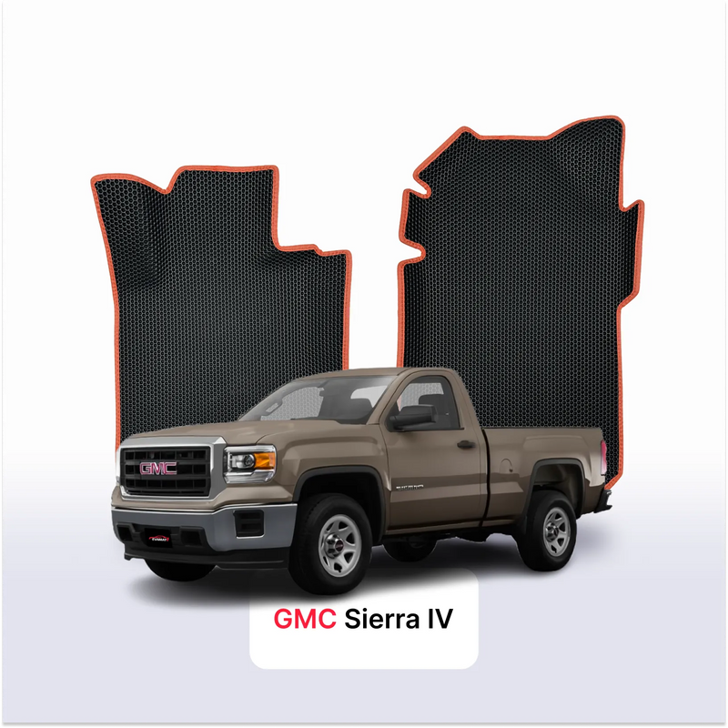 Fußmatten EVA für GMC Sierra 4 gen 2013-2019 jahr Pick-Up einzelkabine