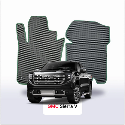 Fußmatten EVA für GMC Sierra 5 gen 2018-2026 jahr Pick-Up doppelkabine