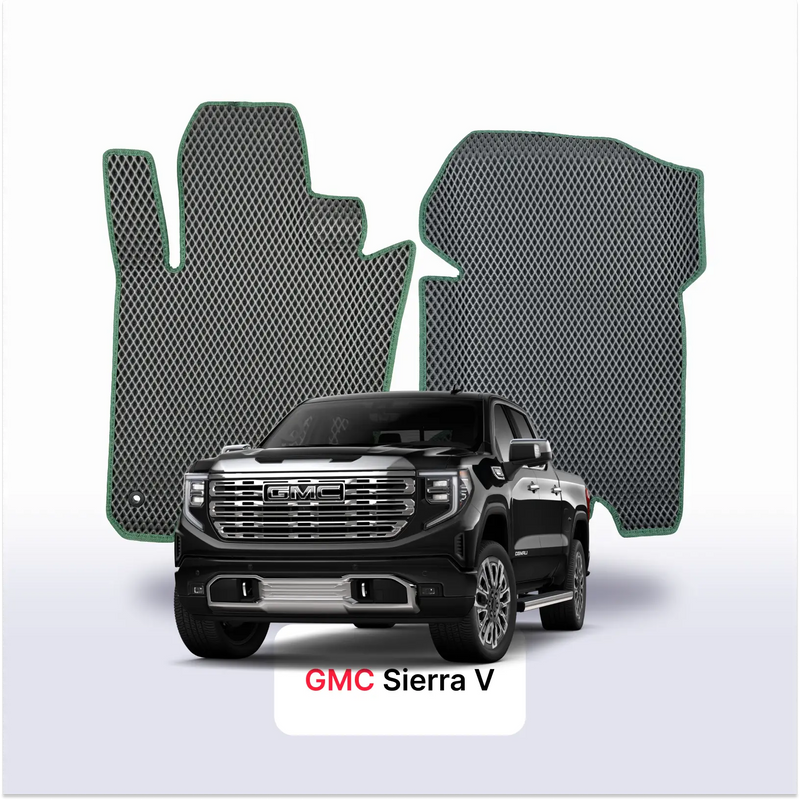 Fußmatten EVA für GMC Sierra 5 gen 2018-2026 jahr Pick-Up doppelkabine