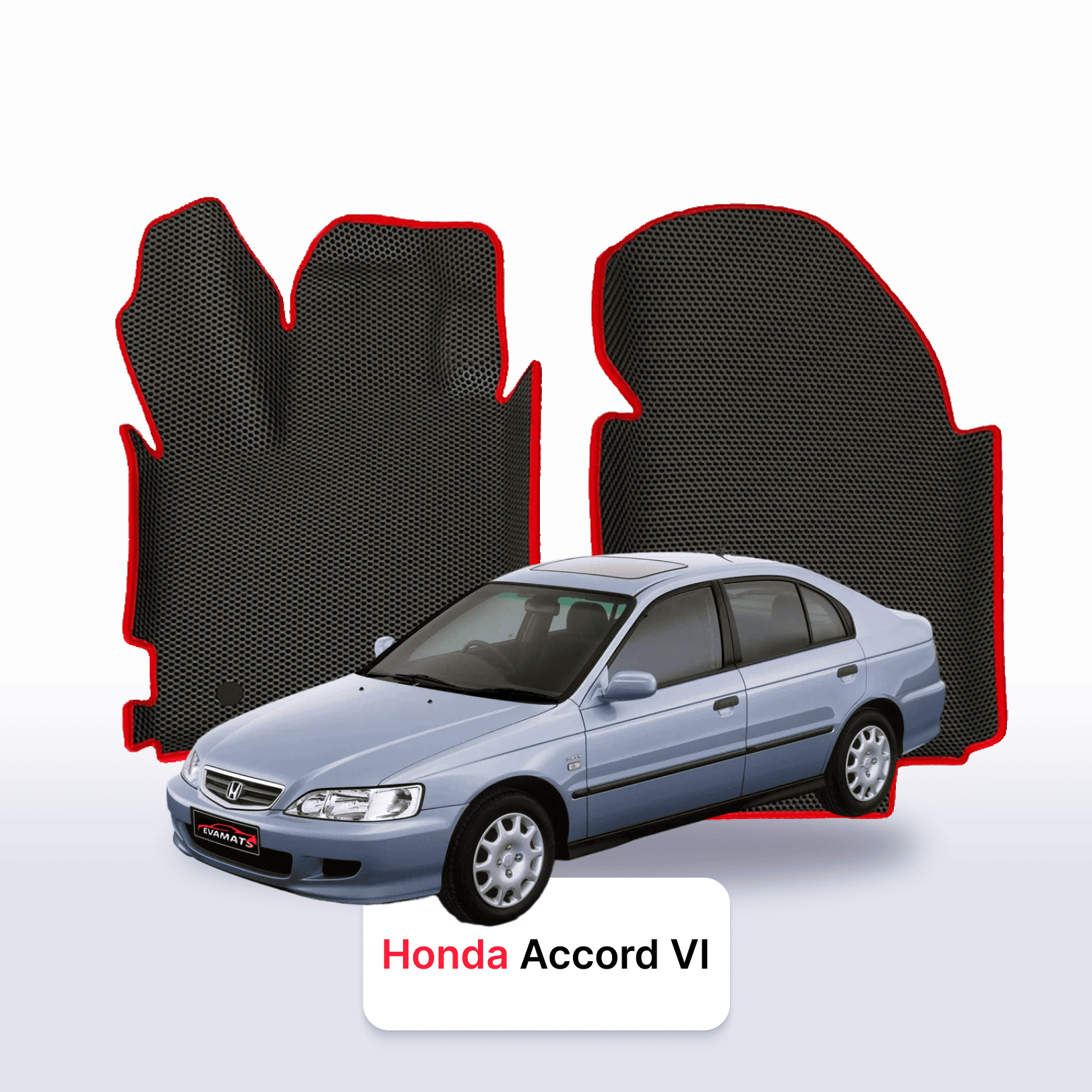 Fußmatten EVA für Honda Accord 6 gen 1997-2003 jahr SCHÄGHECK/LIFTBACK