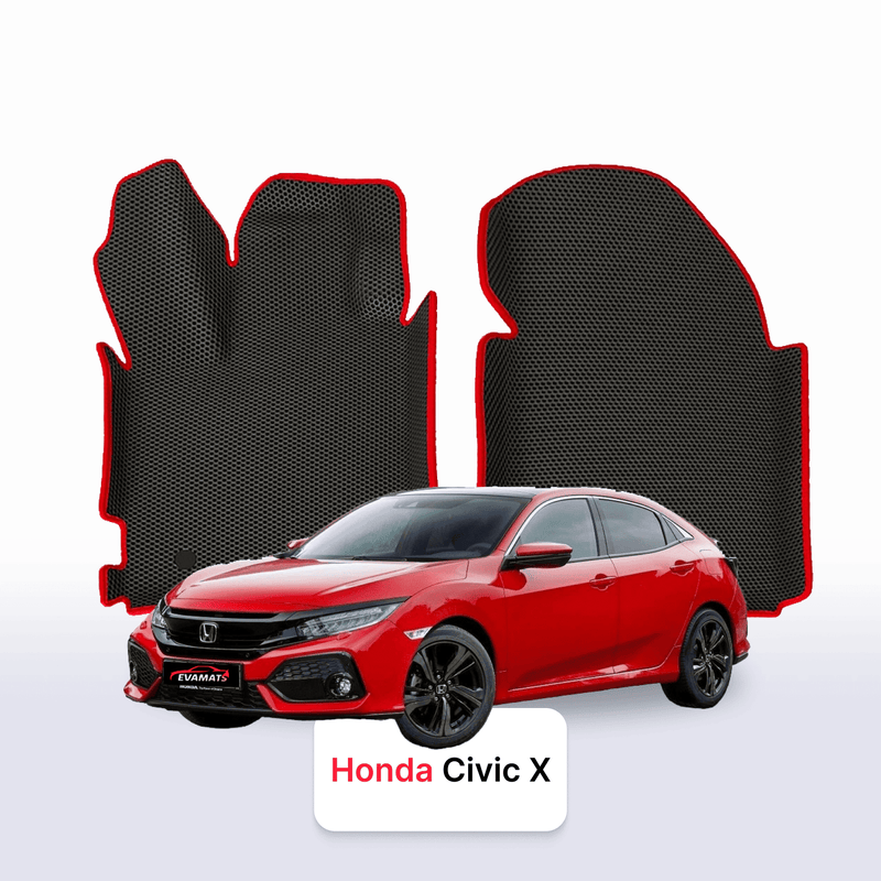 Fußmatten EVA für Honda Civic 10 gen 2015-2021 jahr SCHÄGHECK 5 türer
