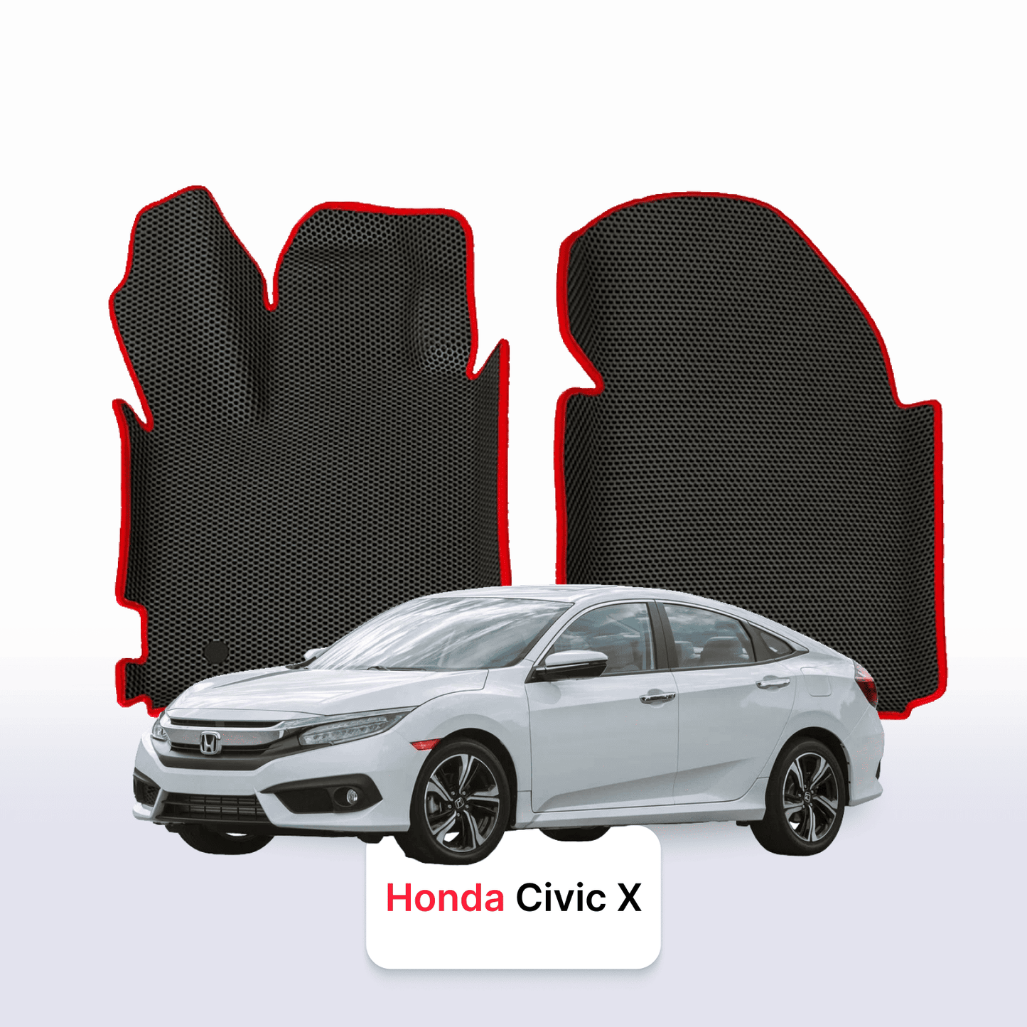Fußmatten EVA für Honda Civic 10 gen 2015-2021 jahr LIMOUSINE