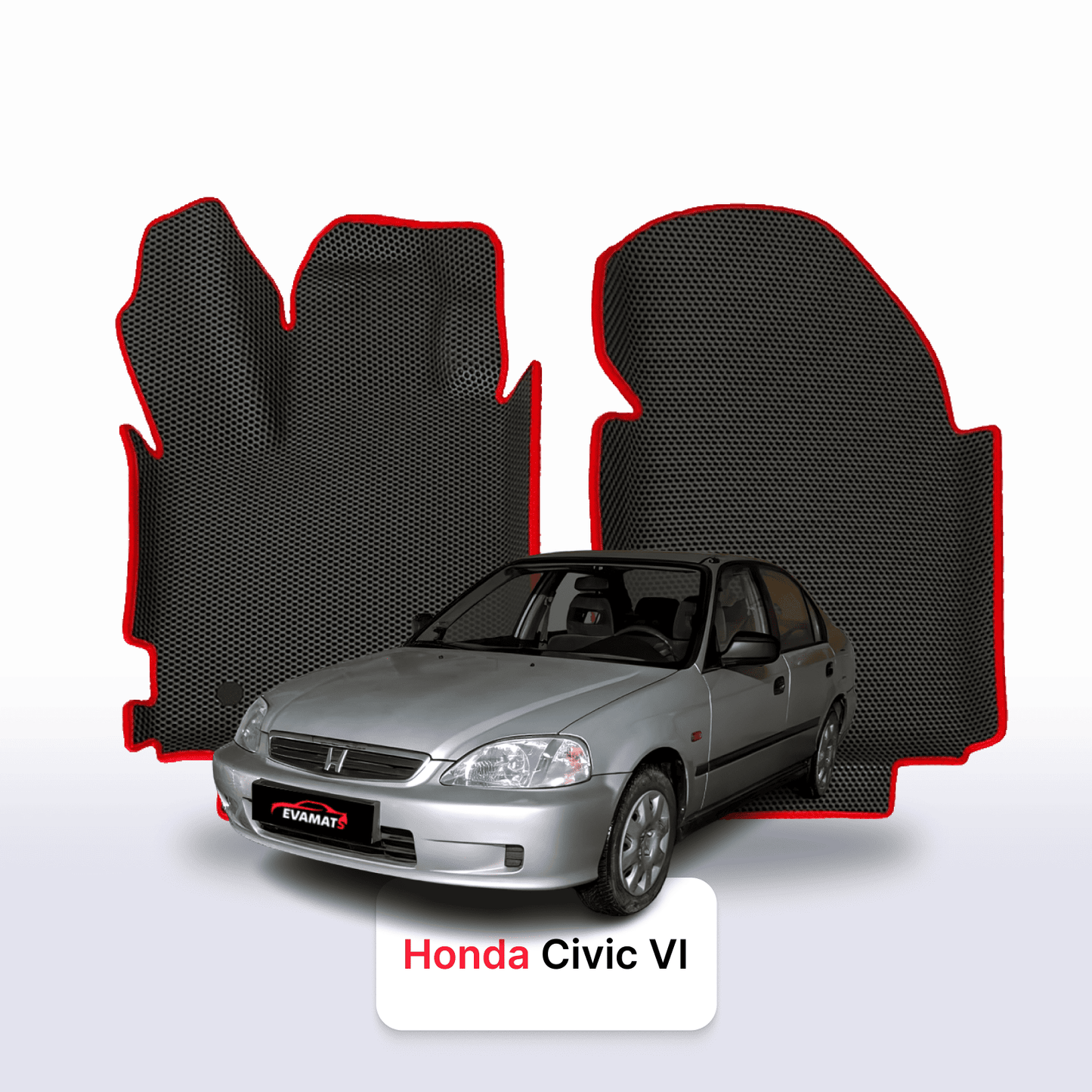 Fußmatten EVA für Honda Civic 6 gen 1995-2001 jahr LIMOUSINE
