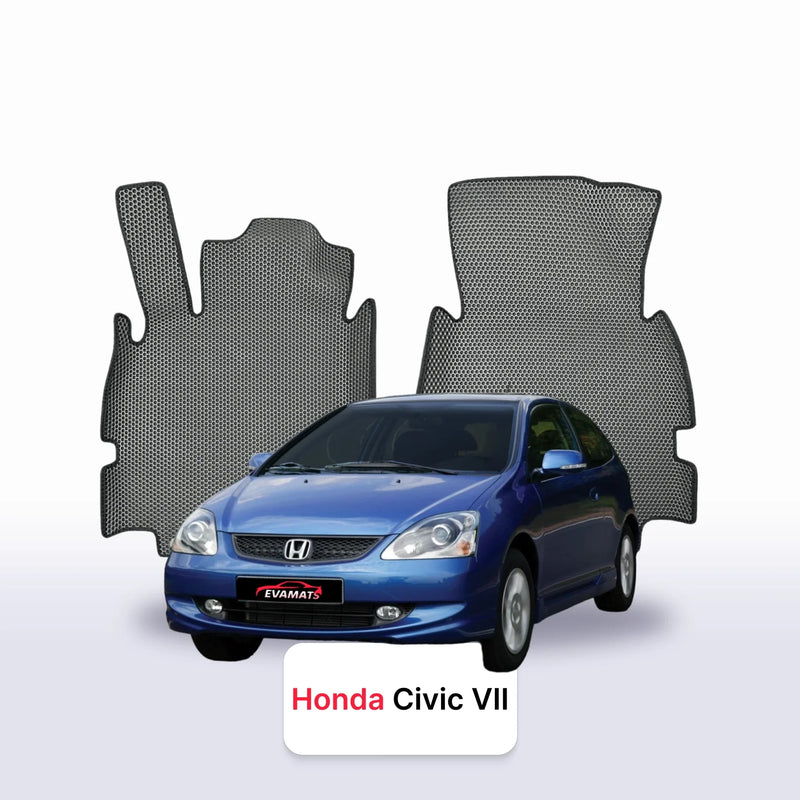 Fußmatten EVA für Honda Civic 7 gen 2000-2006 jahr SCHÄGHECK 3 türer