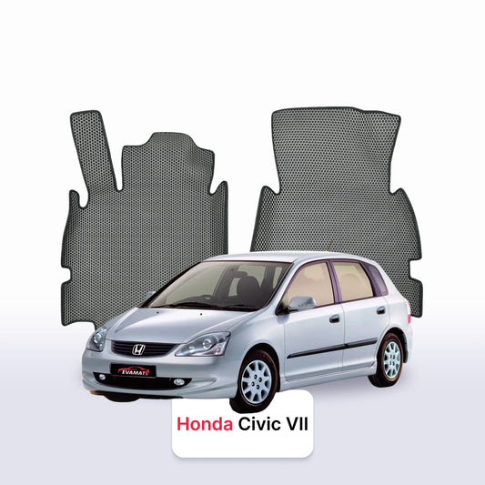 Fußmatten EVA für Honda Civic 7 gen 2000-2006 jahr SCHÄGHECK 5 türer