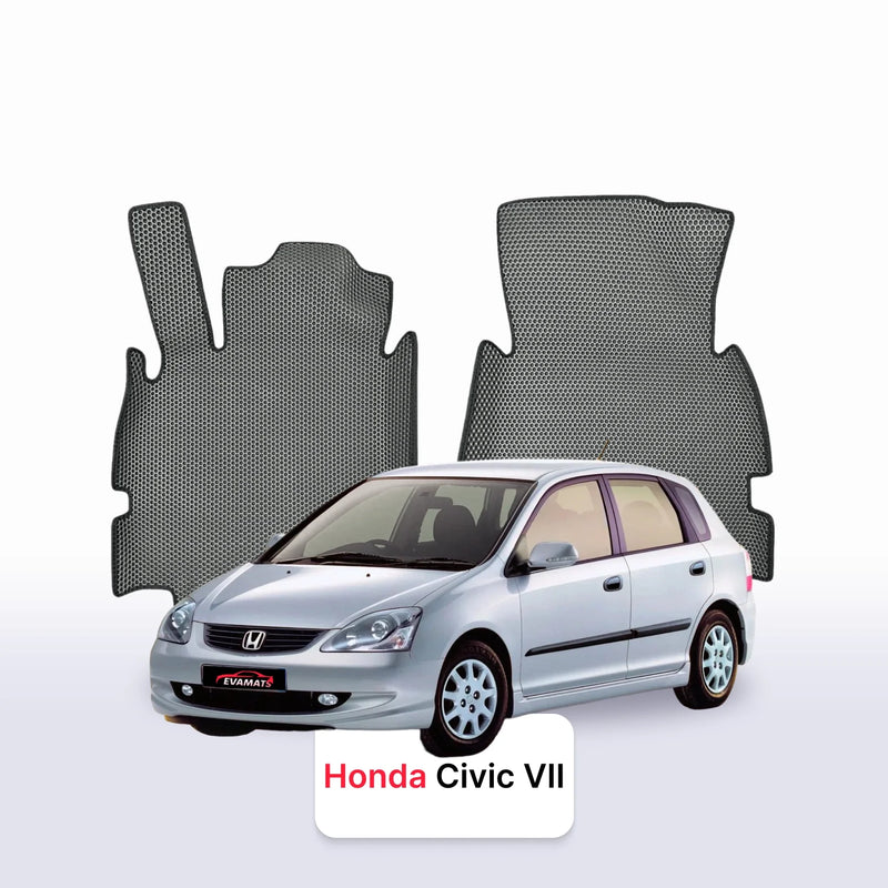 Fußmatten EVA für Honda Civic 7 gen 2000-2006 jahr SCHÄGHECK 5 türer