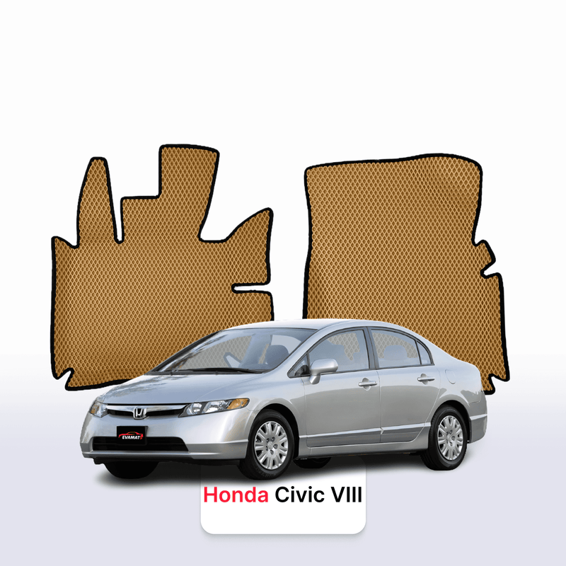 Fußmatten EVA für Honda Civic 8 gen 2005-2012 jahr LIMOUSINE
