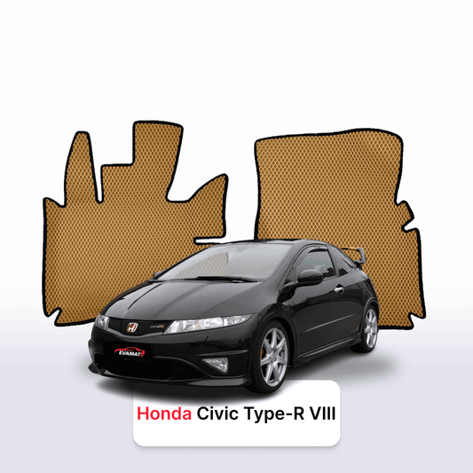 Fußmatten EVA für Honda Civic Type-R 8 gen 2005-2012 jahr SCHÄGHECK 5 türer