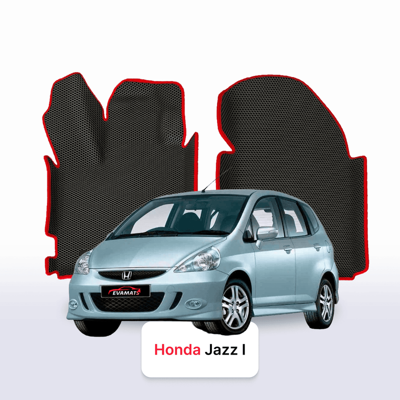Fußmatten EVA für Honda Jazz 1 gen 2001-2008 Jahr SCHRÄGHECK 5 TÜRER