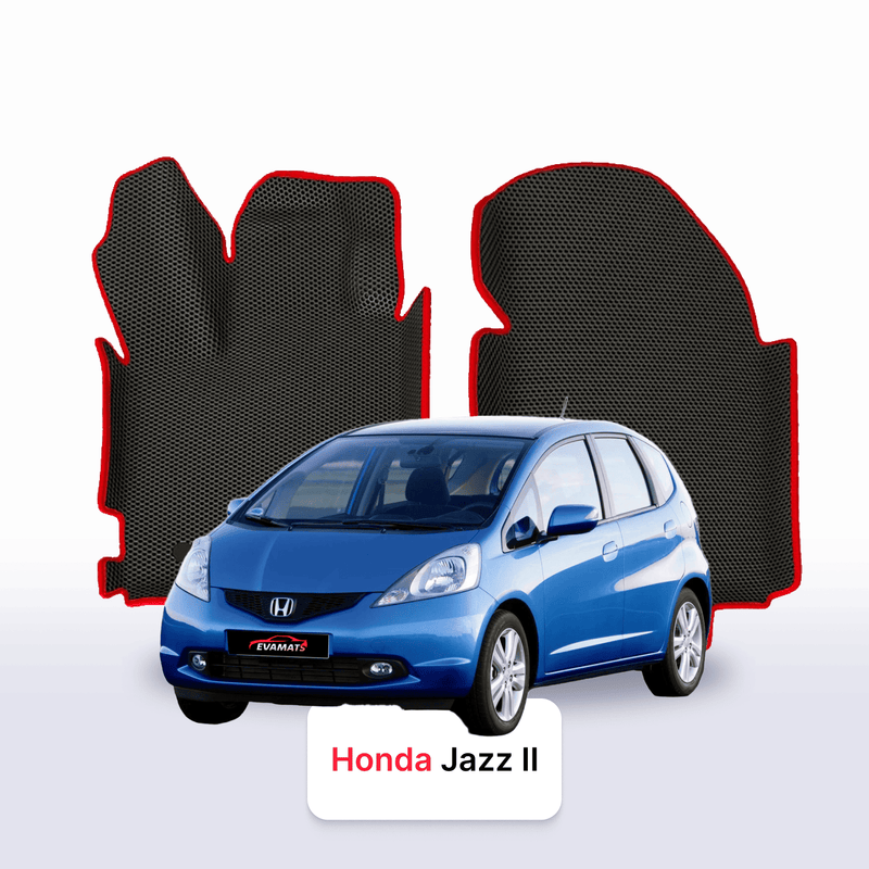 Fußmatten EVA für Honda Jazz 2 gen 2008-2014 Jahr SCHRÄGHECK 5 TÜRER