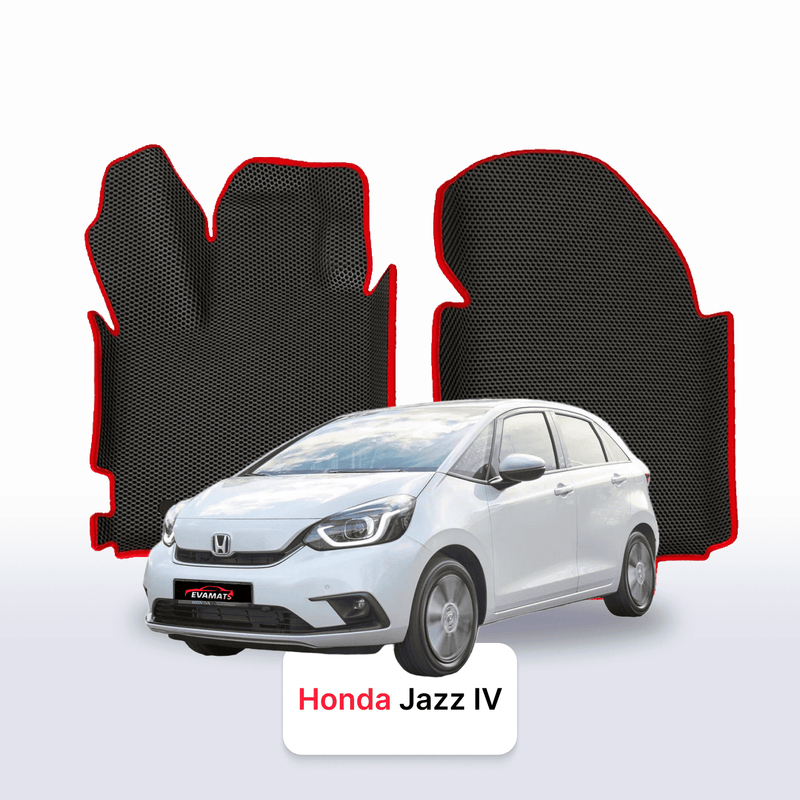 Fußmatten EVA für Honda Jazz 4 gen 2020-2026 jahr Hybrid SCHÄGHECK 5 türer