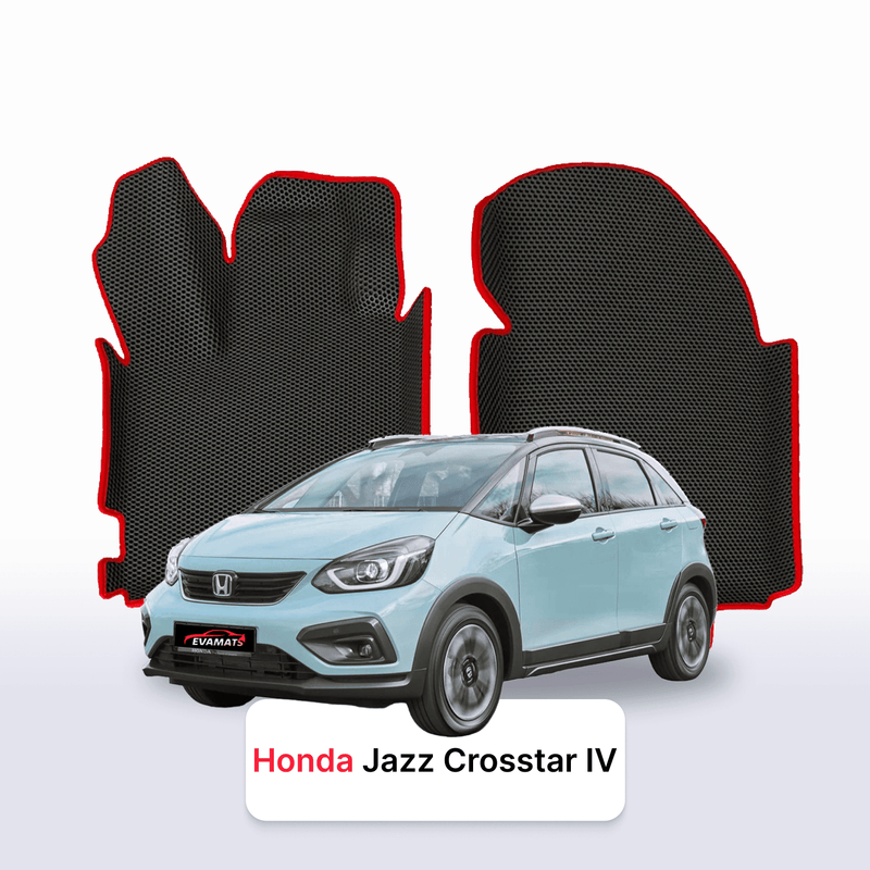 Fußmatten EVA für Honda Jazz Crosstar 5 gen 2020-2028 Jahr Hybrid SCHRÄGHECK 5 TÜRER