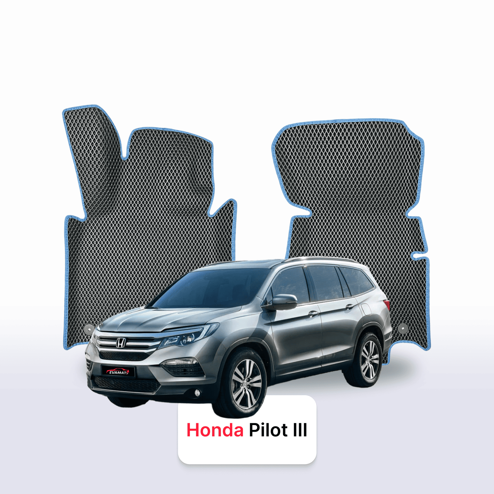 Fußmatten EVA für Honda Pilot 3 gen 2015-2022 jahr SUV