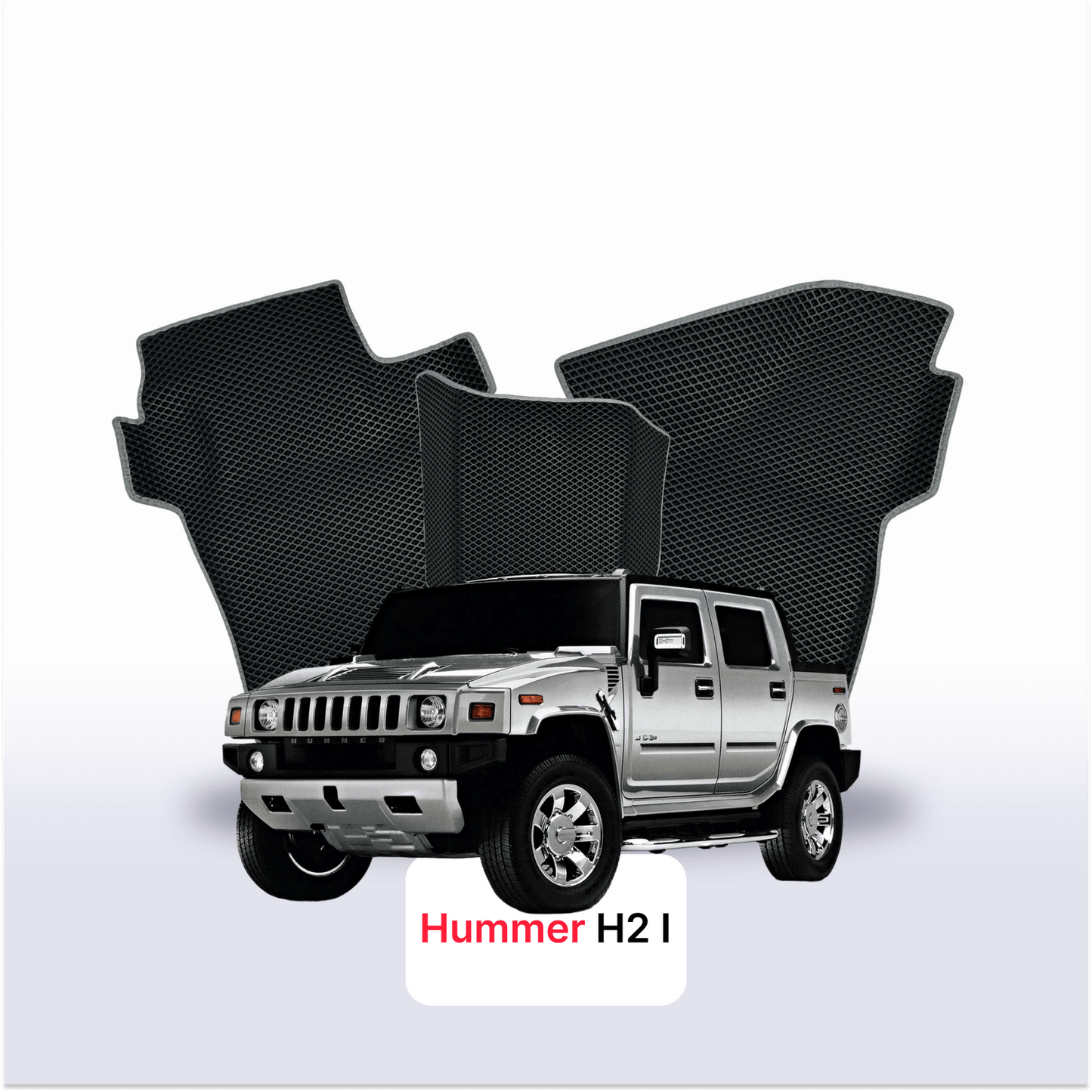 Fußmatten EVA für Hummer H2 1 gen 2002-2009 jahr PICK-UP doppelkabine