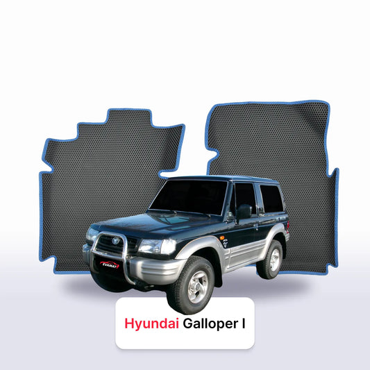 Fußmatten EVA für Hyundai Galloper 1991-2003 jahr SUV 3 türer