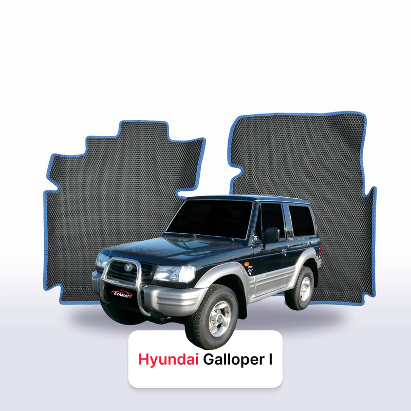 Fußmatten EVA für Hyundai Galloper 1991-2003 jahr SUV 3 türer