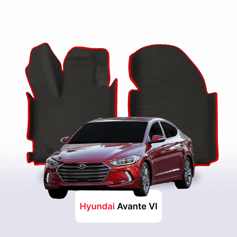 Fußmatten EVA für Hyundai Avante(AD) 6 gen 2015-2020 jahr LIMOUSINE