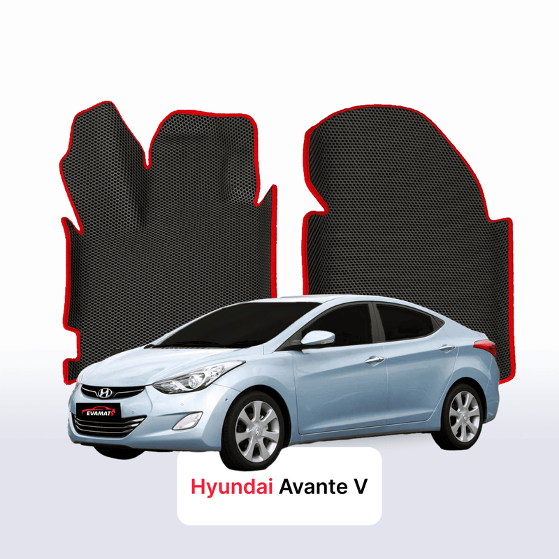 Fußmatten EVA für Hyundai Avante(MD) 5 gen 2010-2015 jahr LIMOUSINE