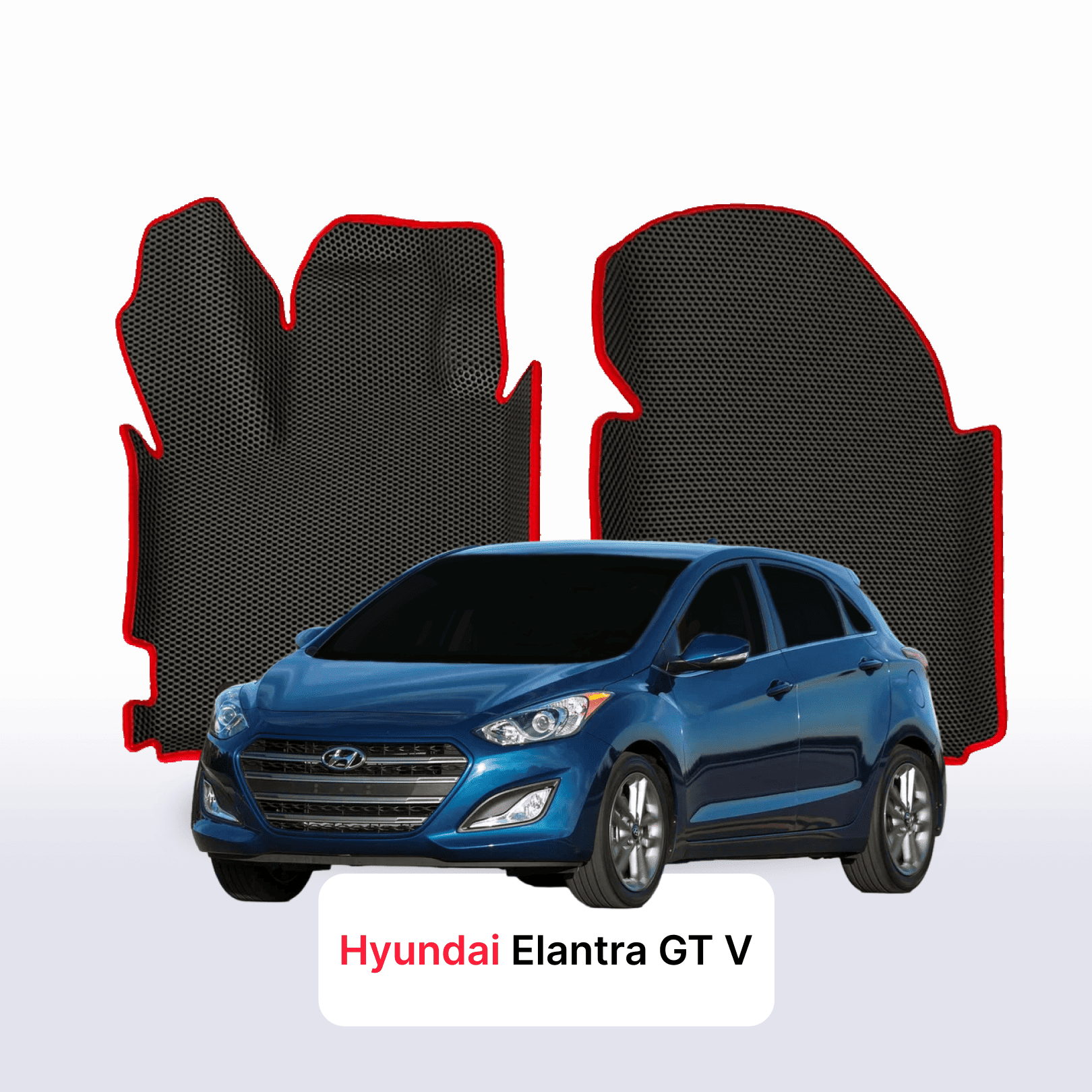 Fußmatten EVA für Hyundai Elantra GT(MD) 5 gen 2013-2016 jahr SCHÄGHECK 5 türer