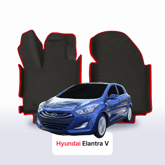 Fußmatten EVA für Hyundai Elantra(MD) 5 gen 2010-2014 jahr SCHÄGHECK 5 türer