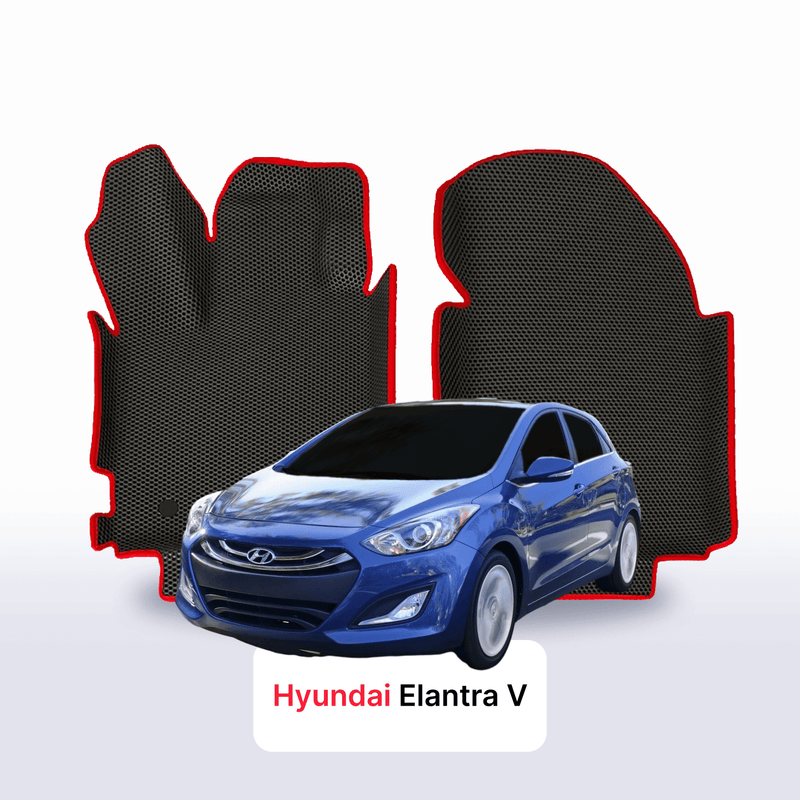 Fußmatten EVA für Hyundai Elantra(MD) 5 gen 2010-2014 jahr SCHÄGHECK 5 türer
