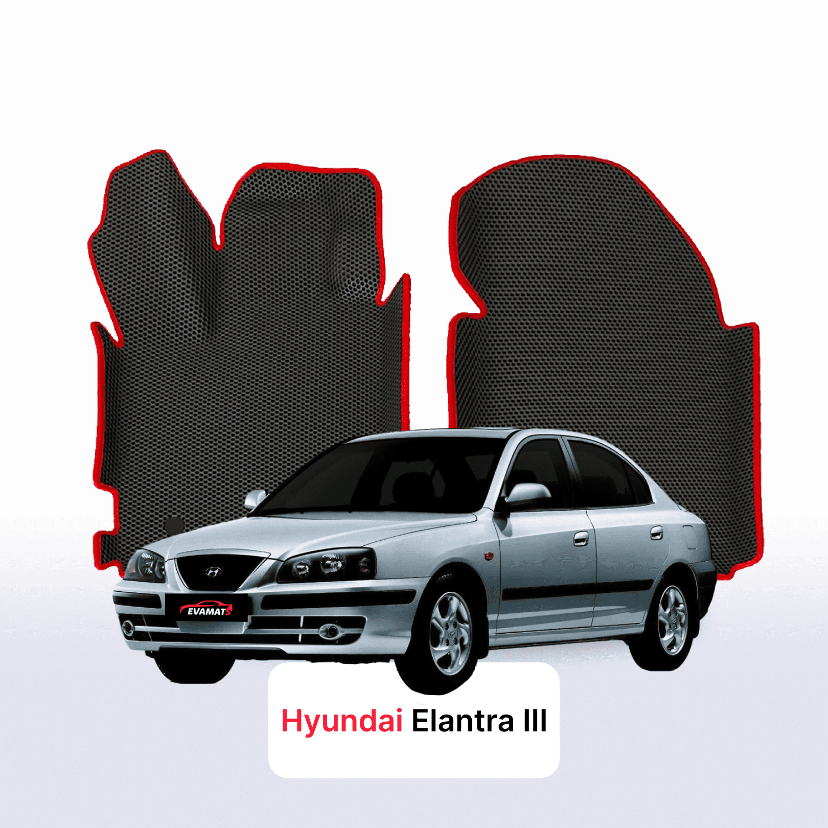 Fußmatten EVA für Hyundai Elantra(XD2) 3 gen 2000-2010 jahr LIMOUSINE