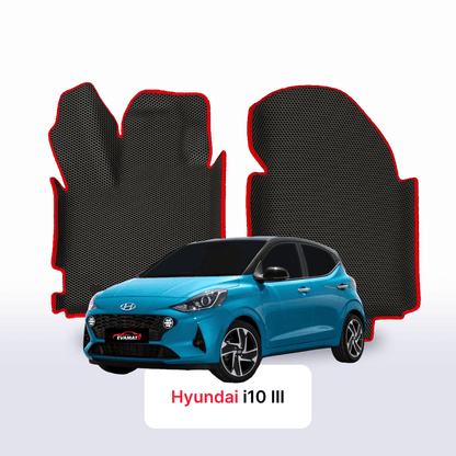 Fußmatten EVA für Hyundai i10 3 gen 2019-2026 jahr SCHÄGHECK 5 türer
